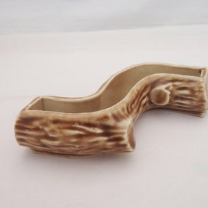 Vintage Wade Pottery Log Posy Vase, WADE Porcelain, Made in England