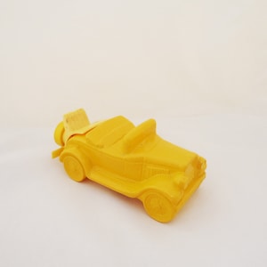 Avon Model A Car Perfume Bottle, Avon Yellow Car Decanter, Cologne Decanter, Vintage Avon