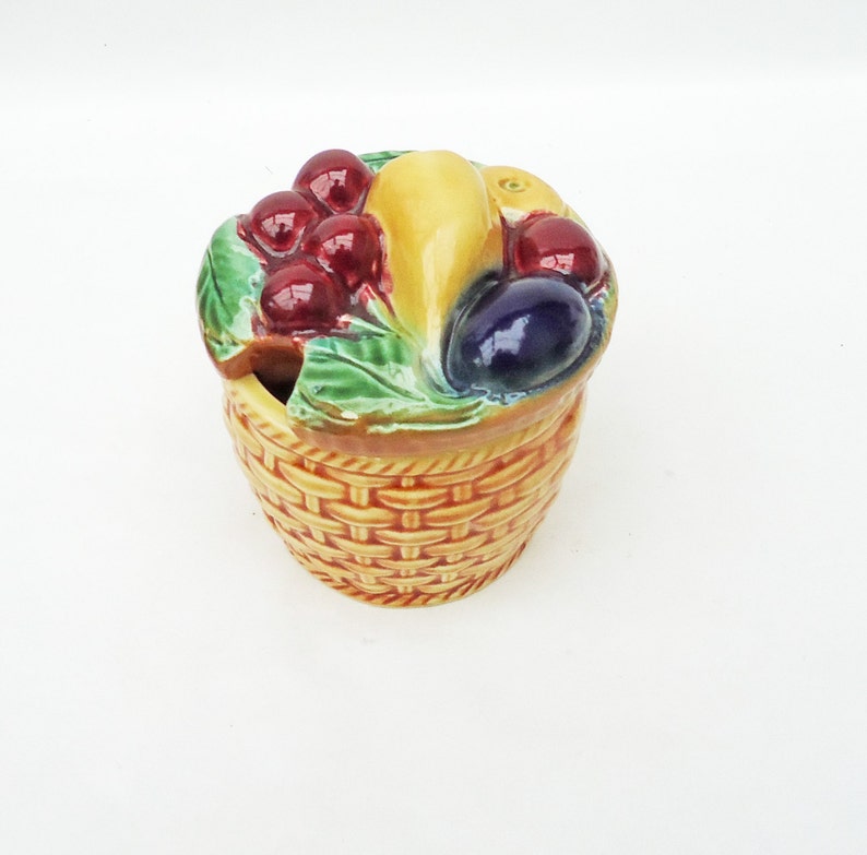 vintage ceramic fruit
