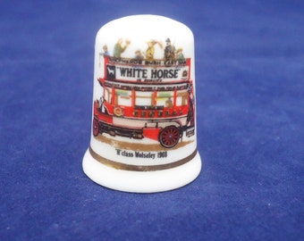 Fenton China Thimbles, Fenton &quot;Parham steam Fair&quot; Collectables Thimbles