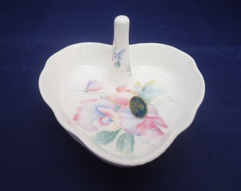 Aynsley "Little Sweetheart" Ring Holder, Vintage Aynsley Ring Dish, Collectable English Bone China