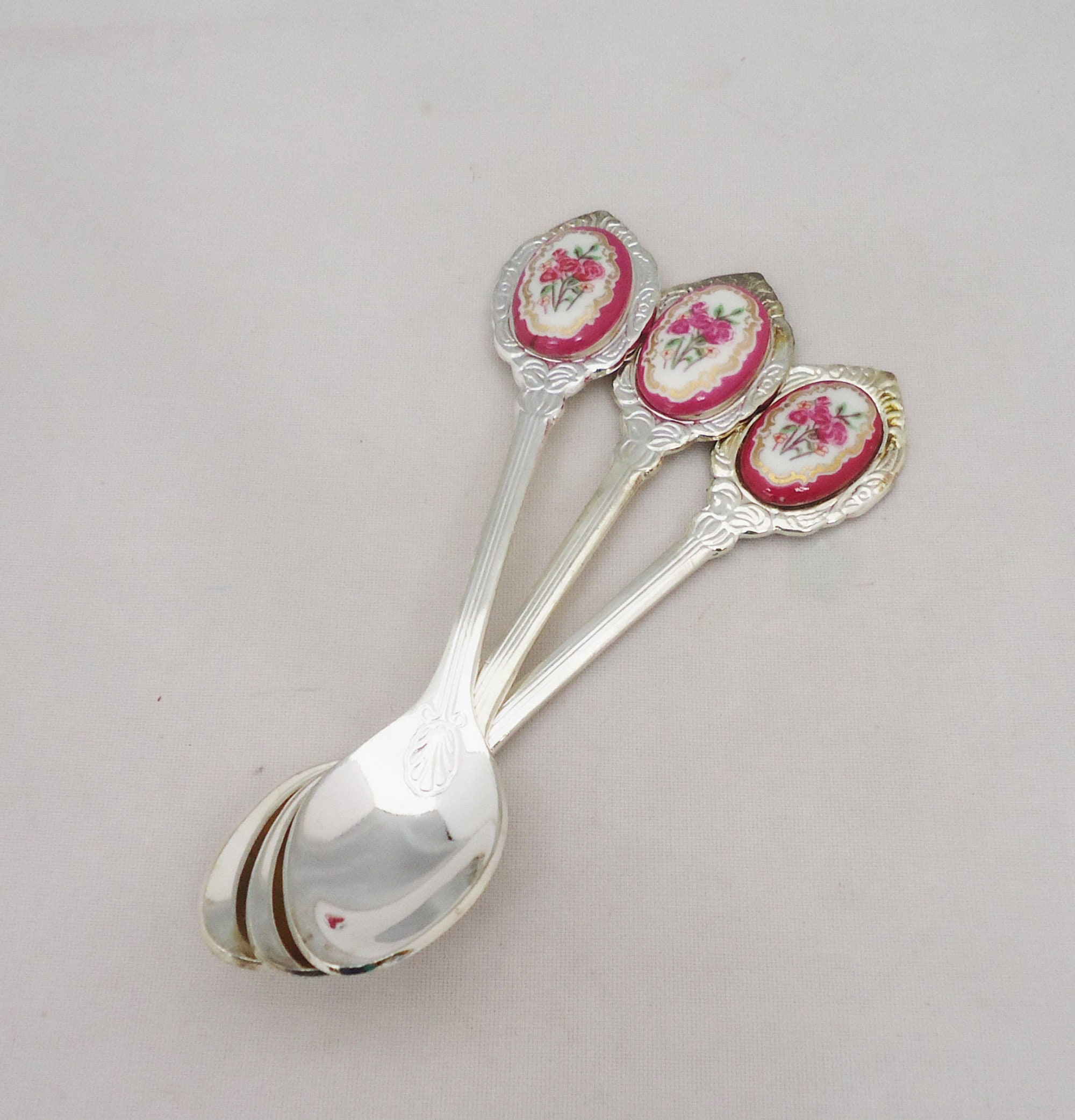 【Vintage】 Floral Teaspoons il_1080xN.3597021397_af3b.jpg