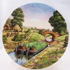 Royal Worcester Dekorativer Teller &quot;Jane und Lilly&quot;
