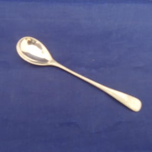 Vintage John Millward Banks Sterling Silver Salt Spoon