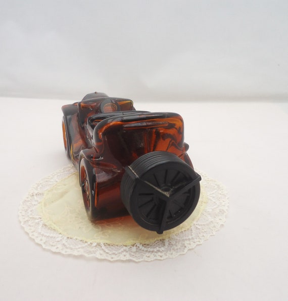 Vintage Avon Car Perfume Bottle, Amber Glass Perfume … Gem