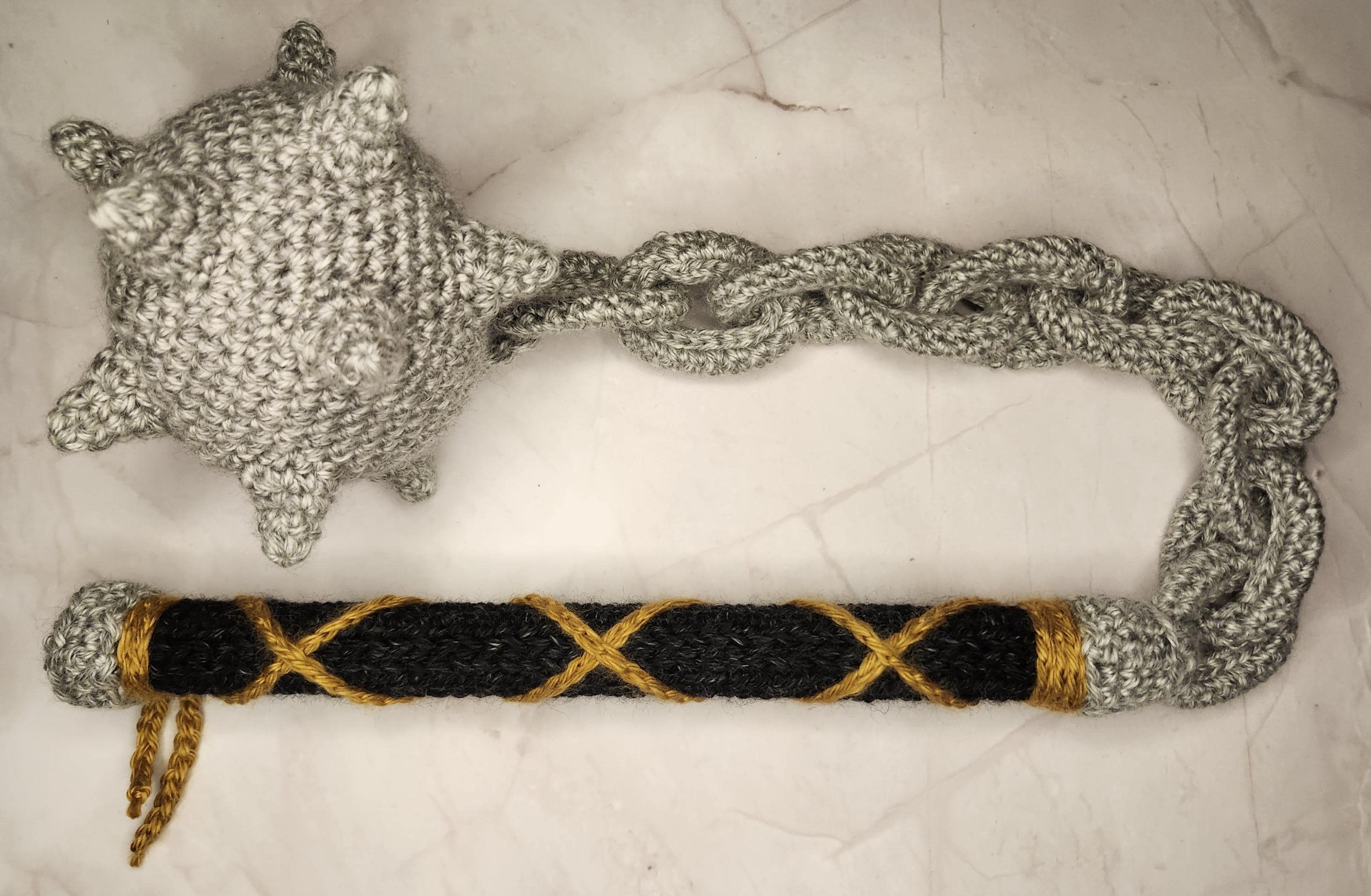 Medieval Flail Crochet Pattern - Etsy
