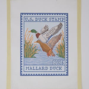 Herritage Mallard Duck Stamp Pattern DIGITAL DOWNLOAD