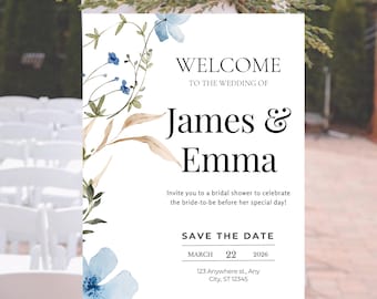 Wedding Editable Canva Template