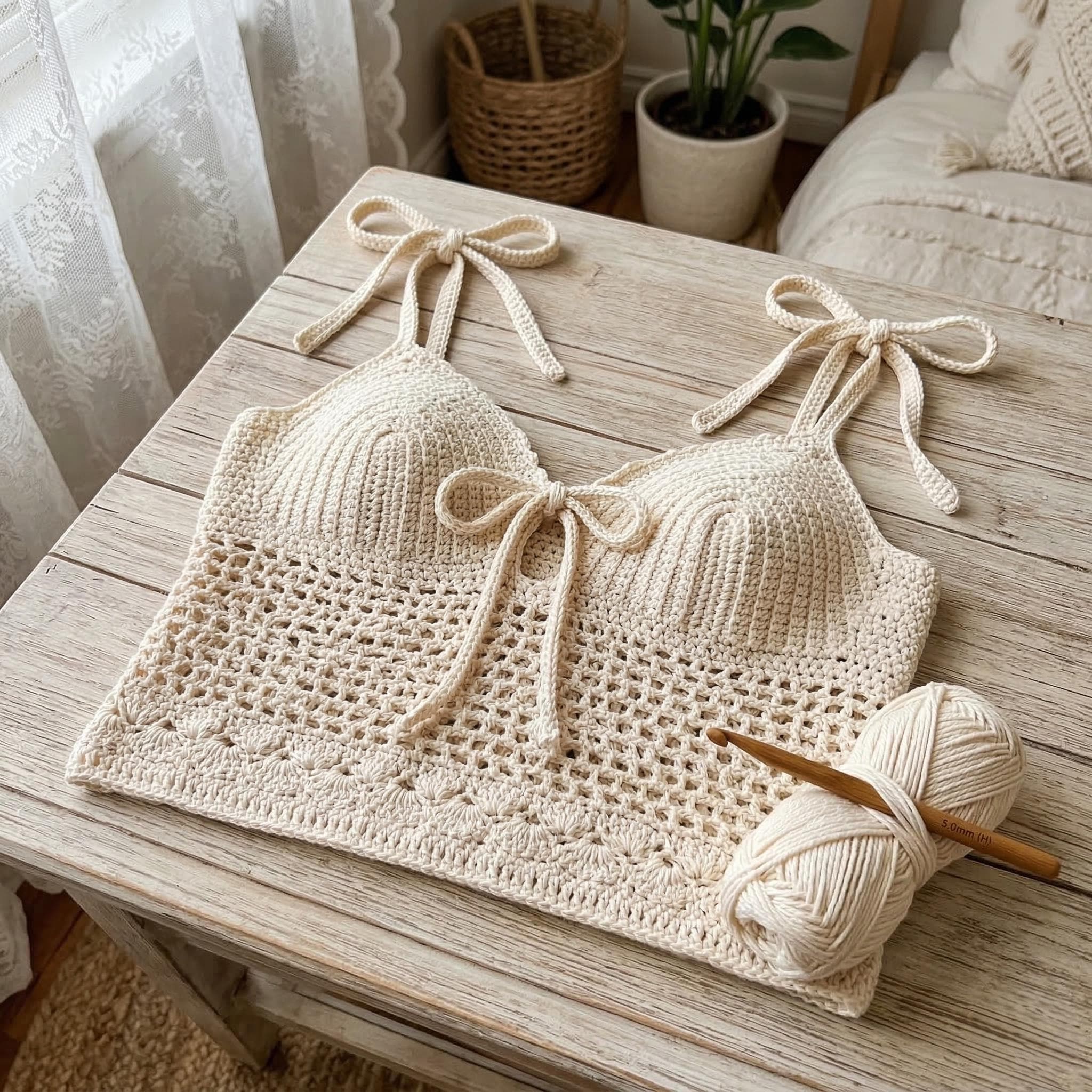 Crochet Bustier - Etsy