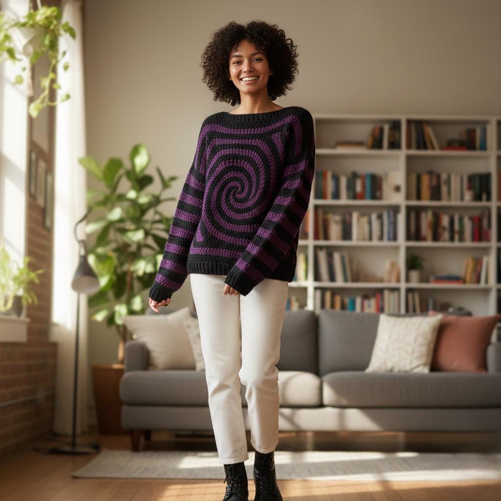 35 Spiral Crochet Patterns for Intricate, Giftable Makes 21 Best Crochet Spiral Sweater