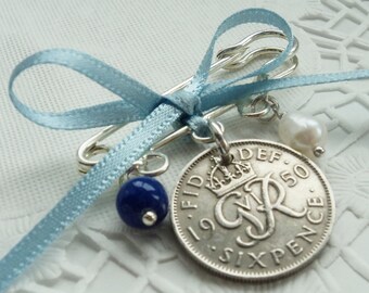 Something Old Something New Something Borrowed Something Blue Charm, Bridal Gift, Bride to Be, Bouquet Pin Wedding Gift Lucky Charm Garter