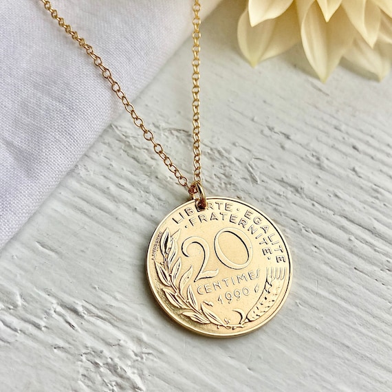 1990 coin necklace deals