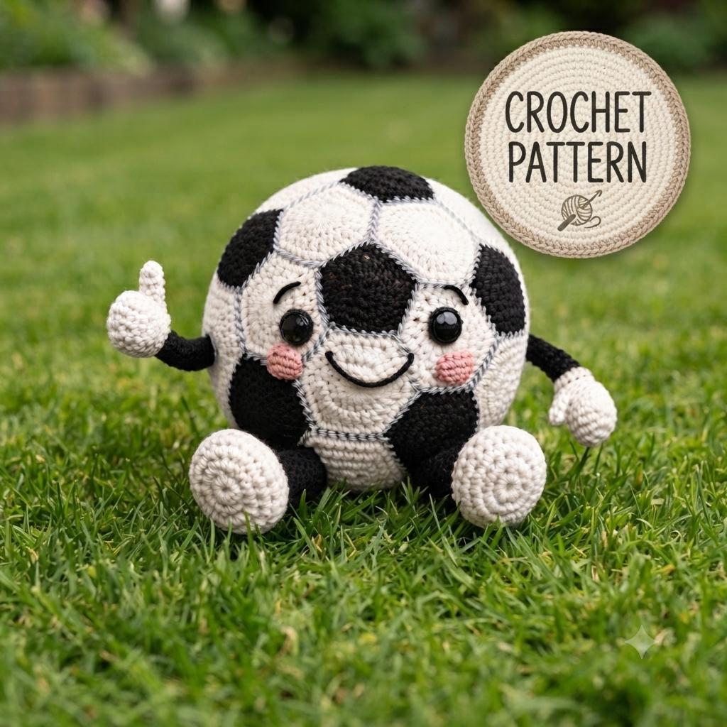 かぎ針編みサッカー - Etsy 日本