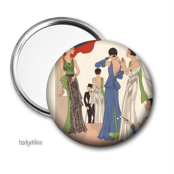 Pocket mirror Flapper Fashion Il_570xn