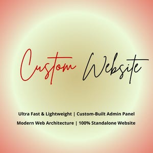 Custom Website Development | Advanced Business Site | Nuxt Laravel | Professional Web Design