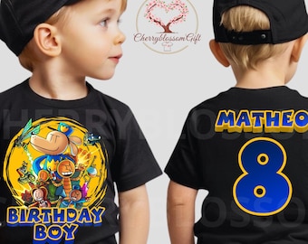 Birthday Boy T Shirt, Comic Party Theme, Superhero Family Matching Tee, Outfit Gift for Boy , Unisex Tee, All sizes DV37