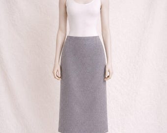 Wool skirt Givenchy vintage, womens 80s