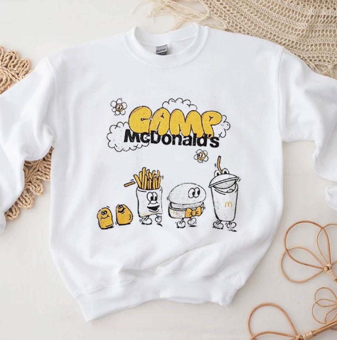 Camp Mcdonalds Shirt Camp Mcdonalds Shirt Vintage Camp Etsy
