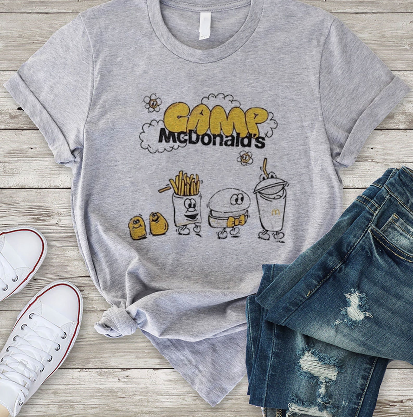 Camp Mcdonalds Shirt Camp Mcdonalds Shirt Vintage Camp Etsy UK