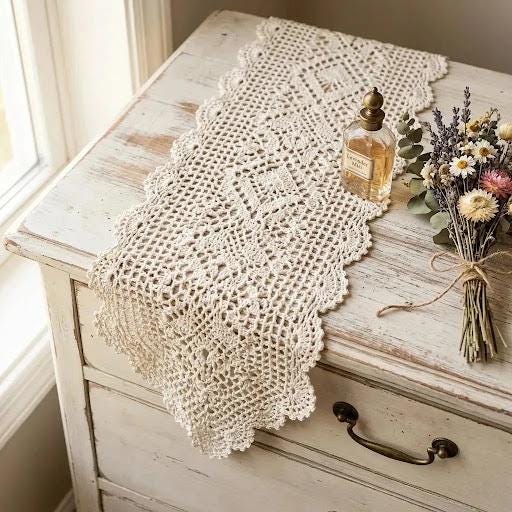 Lace Dresser Scarves - Etsy