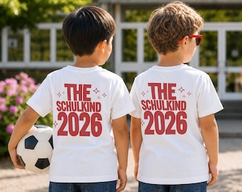 Schulkind 2026 Shirt, T-Shirt Einschulung, Erste Klasse Shirt, Schulanfang Geschenk, Erstklässler Outfit, Erster Schultag, Schüler Geschenk