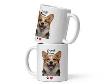 Tazza per la mamma di Corgi, Tazza da caffè con Corgi carino, Regalo per gli amanti dei Corgi, Tazza divertente con Corgi, Tazza per la mamma di cani, Tazza con Welsh Corgi