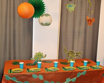 Kit de fiesta de dinosaurios para 6