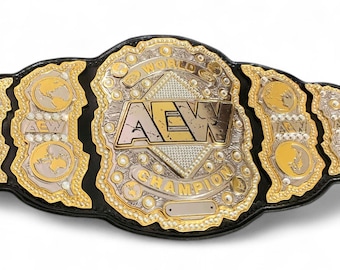 オールエリートレスリングチャンピオンレプリカタイトル4mm亜鉛ベルト..!!