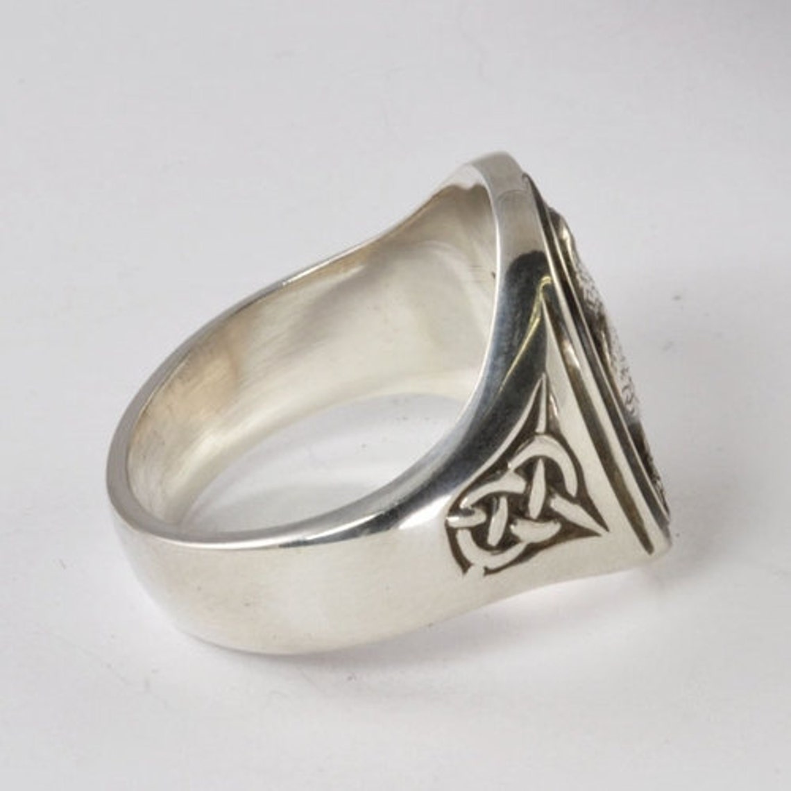 Vintage Jensen Men's Sterling Silver Eagle Ring Etsy