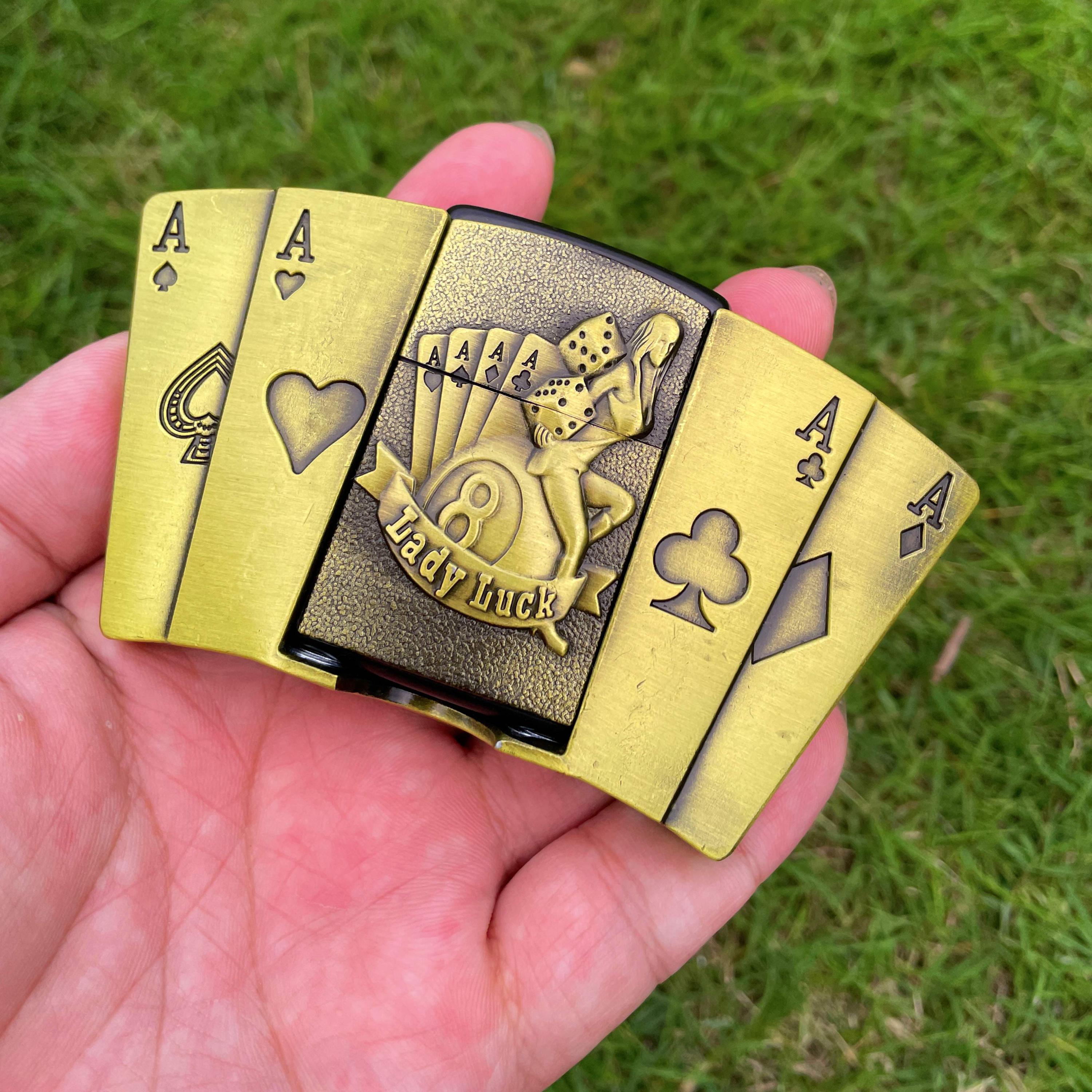 Belt cards buckle for casino name cirone Amazon.com: Royal Flush Belt Buckle for Men Poker Cards Belt  main image 2