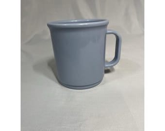 Taza/vaso de café Rubbermaid #3813 de melamina azul francés para camping, ~355 ml (12 oz)