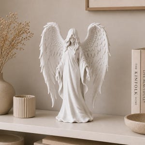 Angels and demons statue - Etsy 日本