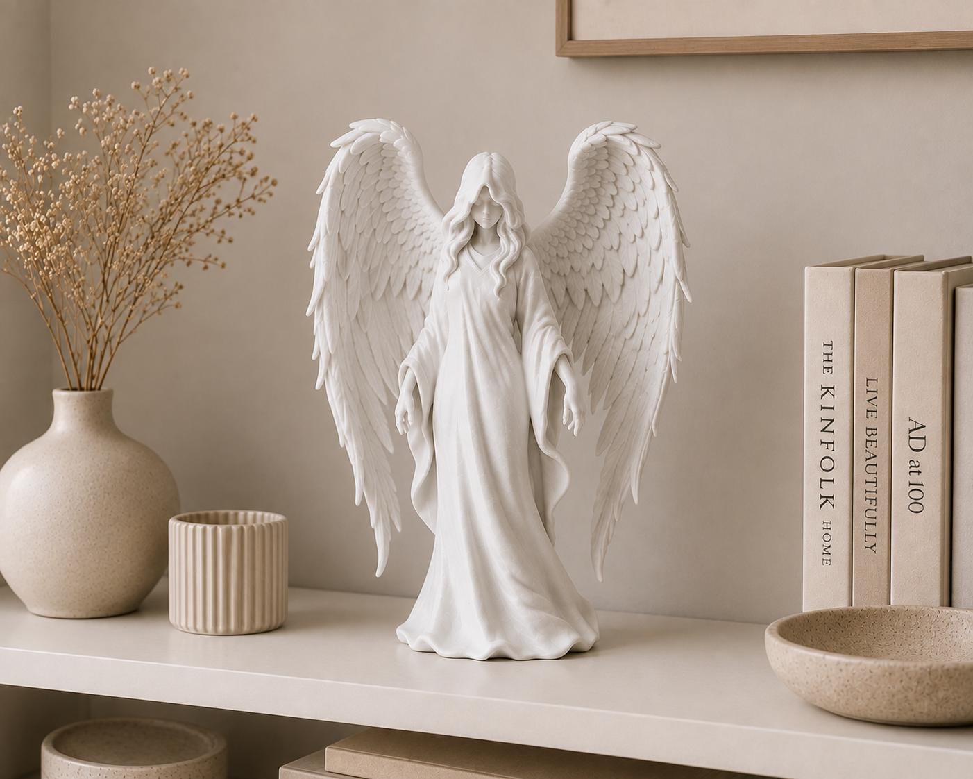Angels and demons statue - Etsy 日本