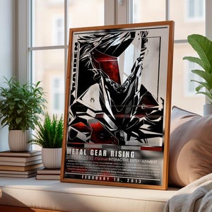 Metal Gear Rising Poster - Etsy