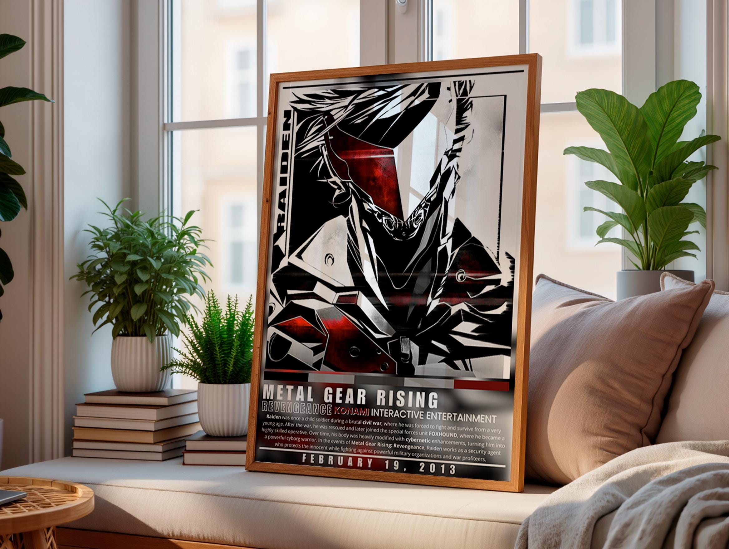 Metal Gear Rising Poster - Etsy