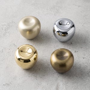Tiradores modernos redondos para armarios, tiradores minimalistas para cajones, tiradores para cómodas y armarios, herrajes decorativos para muebles de cocina y tocador.