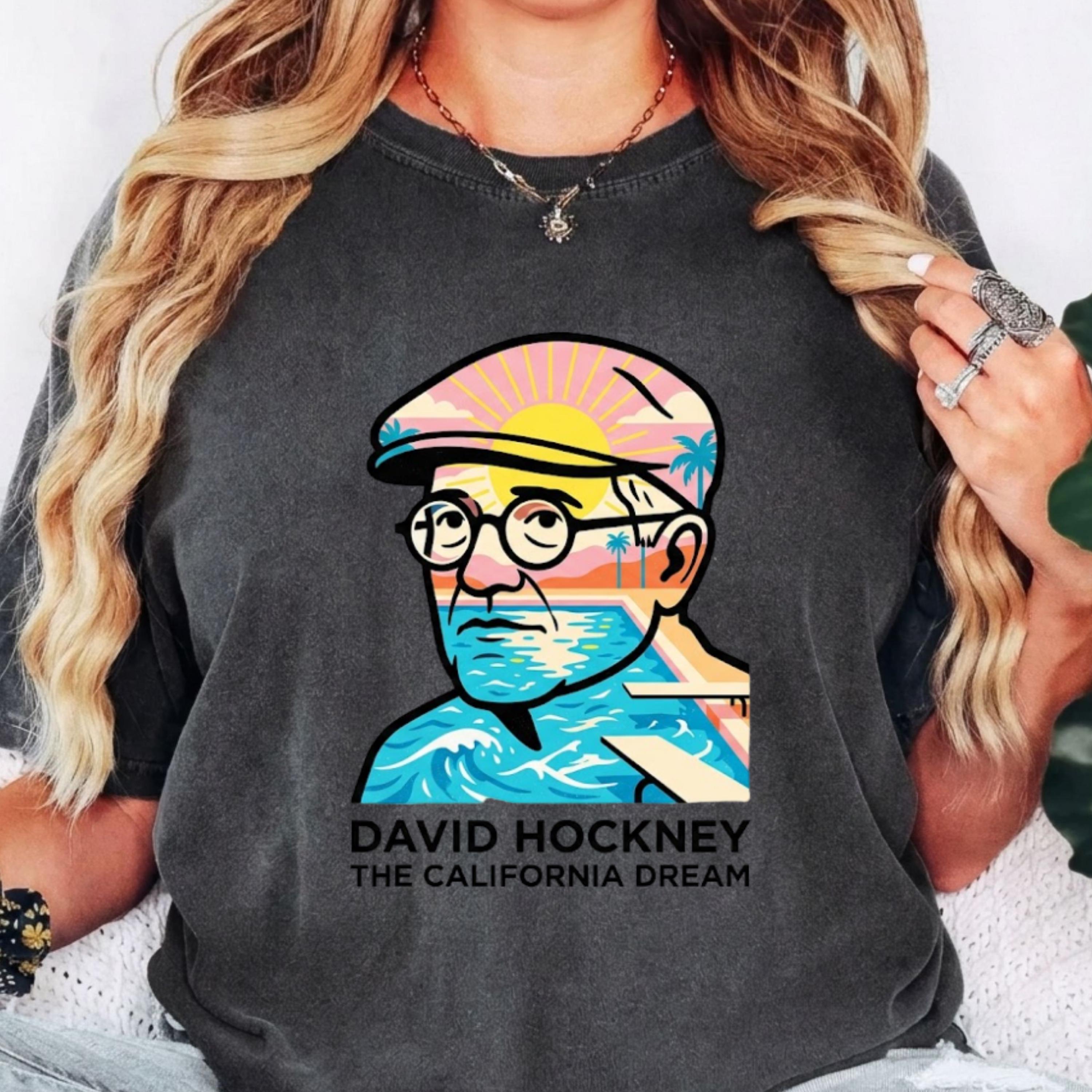 David Hockney Tshirt - Etsy