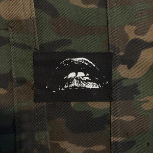 Rocky Horror Picture Show-logotypmärke - Punk Battle Vest-märke - Skräcktema - Alternativa kläder - Sy-på kanvasmärke - Battle Jacket