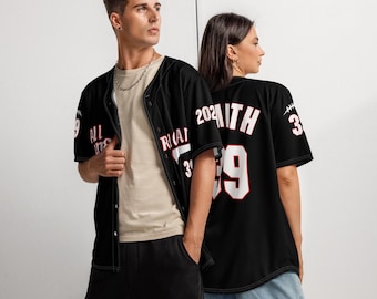Camiseta de fútbol americano con botones