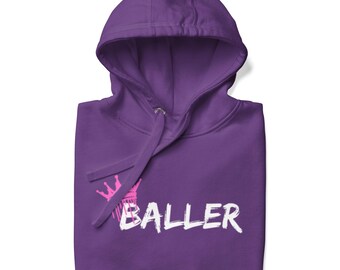 Sudadera con capucha unisex Baller Premium