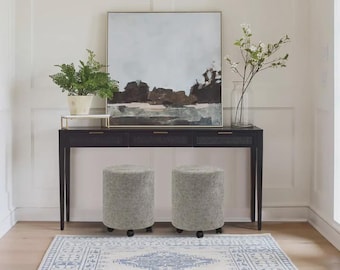 Get Set Style Rollio Wheeled Ottoman