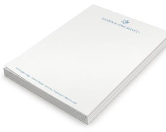 Custom Notepad Design and Printing | 100 pads 60lb uncoated 50 sheets