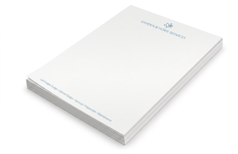 Custom Notepad Design and Printing | 100 pads 60lb uncoated 50 sheets image 1