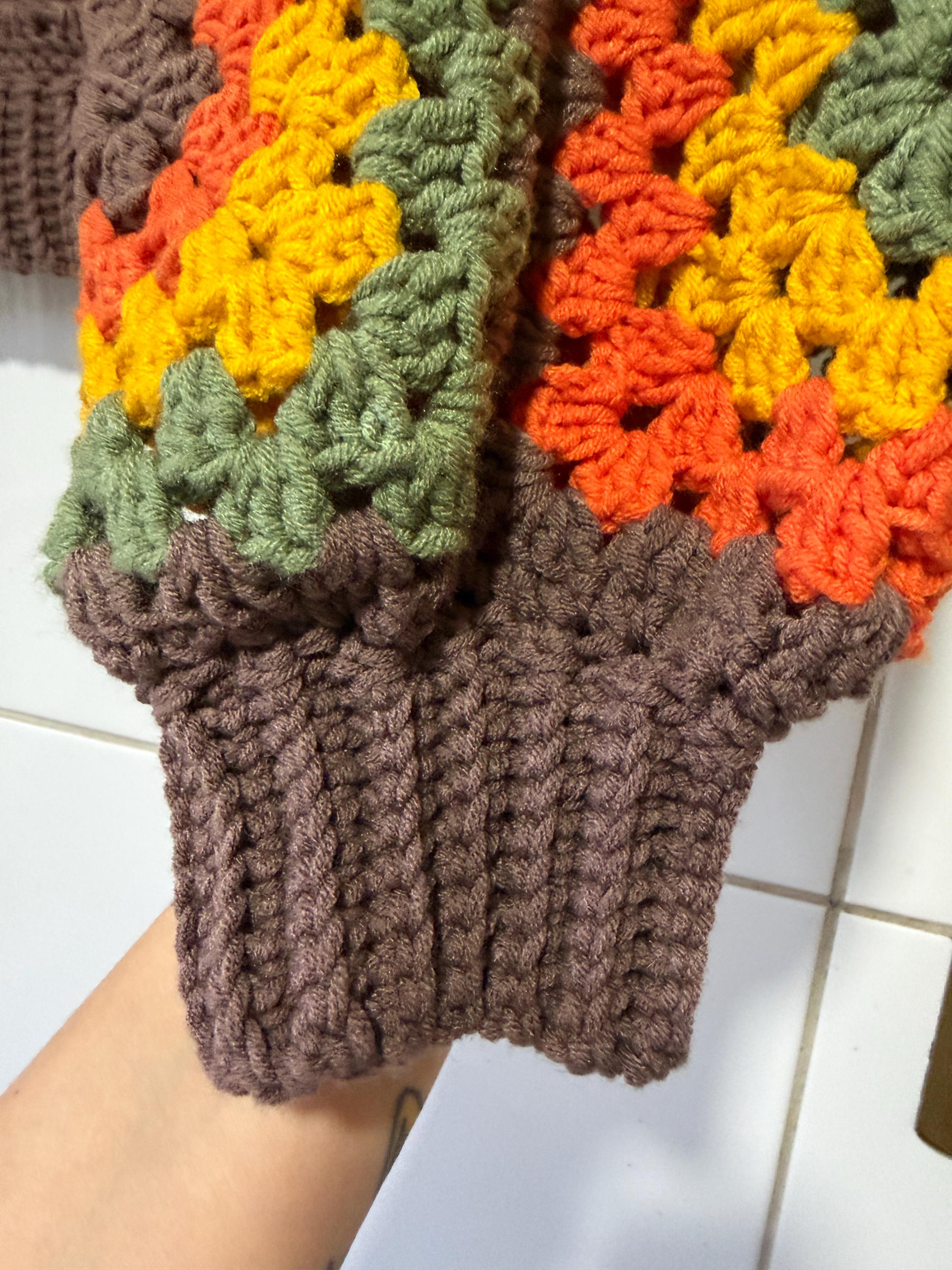 Eclipse Granny Square Sweater Pattern PDF | Turtleneck Crochet Pullover ...