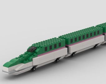 Custom Shinkansen E5 Series MOC Instructions | PDF and XML Files