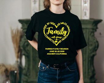 Custom Family Reunion Shirt Design PNG | Personalized Name Date Location T-Shirt | Matching Family Reunion Gift 2026 (Digital Download)