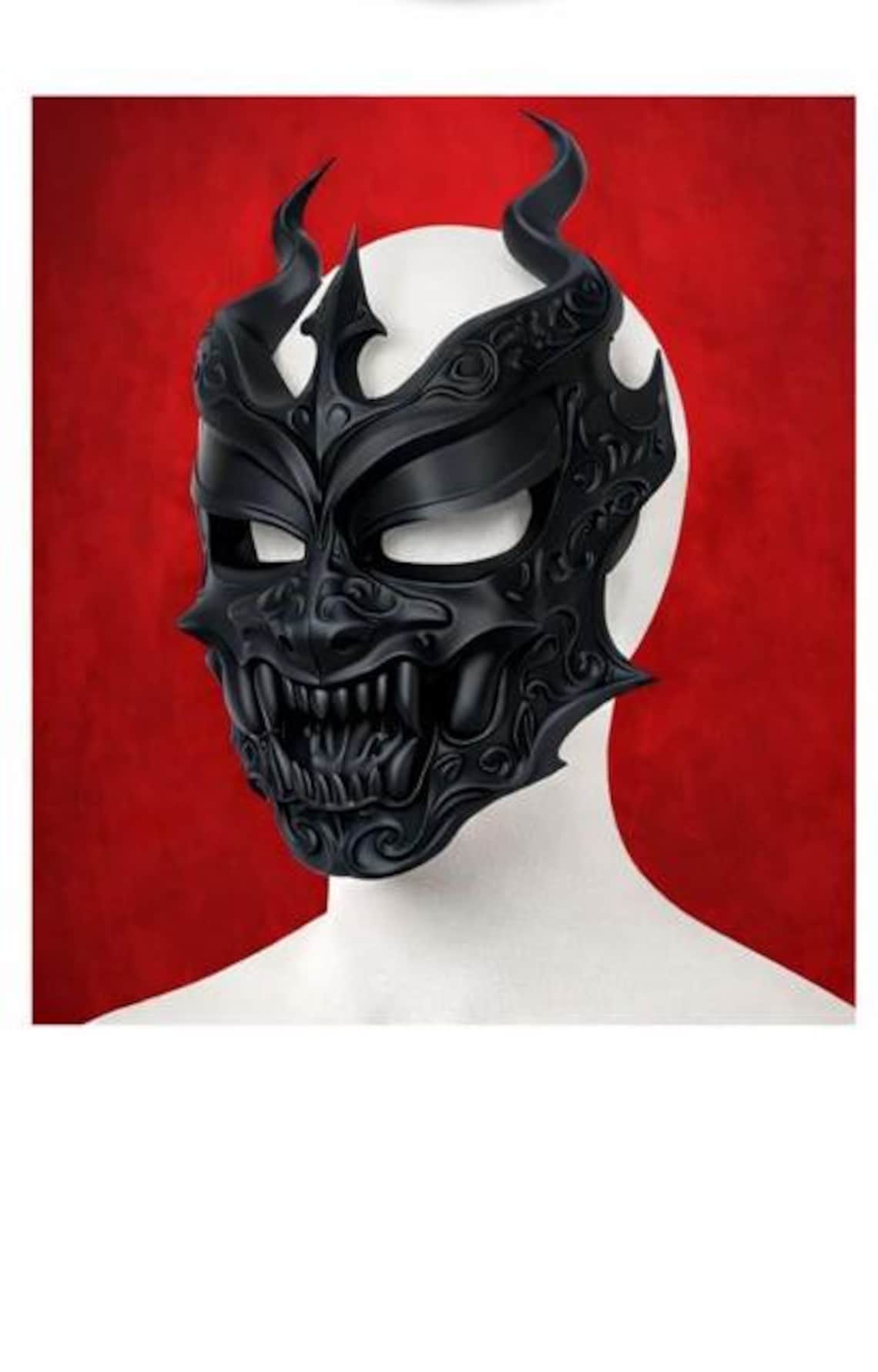 Weavers Mask Vectorised Weavers Mask 3d Printed Dark Fantasy Art-prop-original Design - Etsy