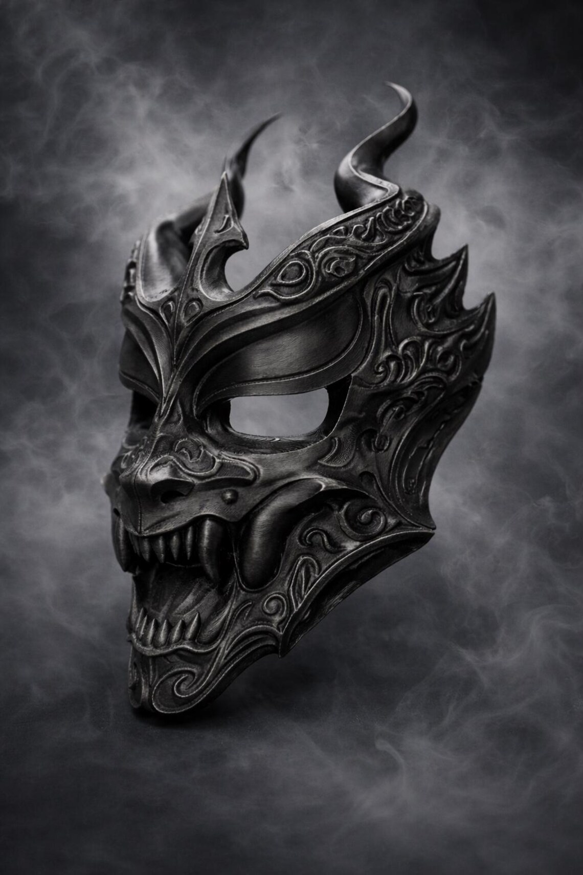 Weavers Mask Vectorised Weavers Mask 3d Printed Dark Fantasy Art-prop-original Design - Etsy
