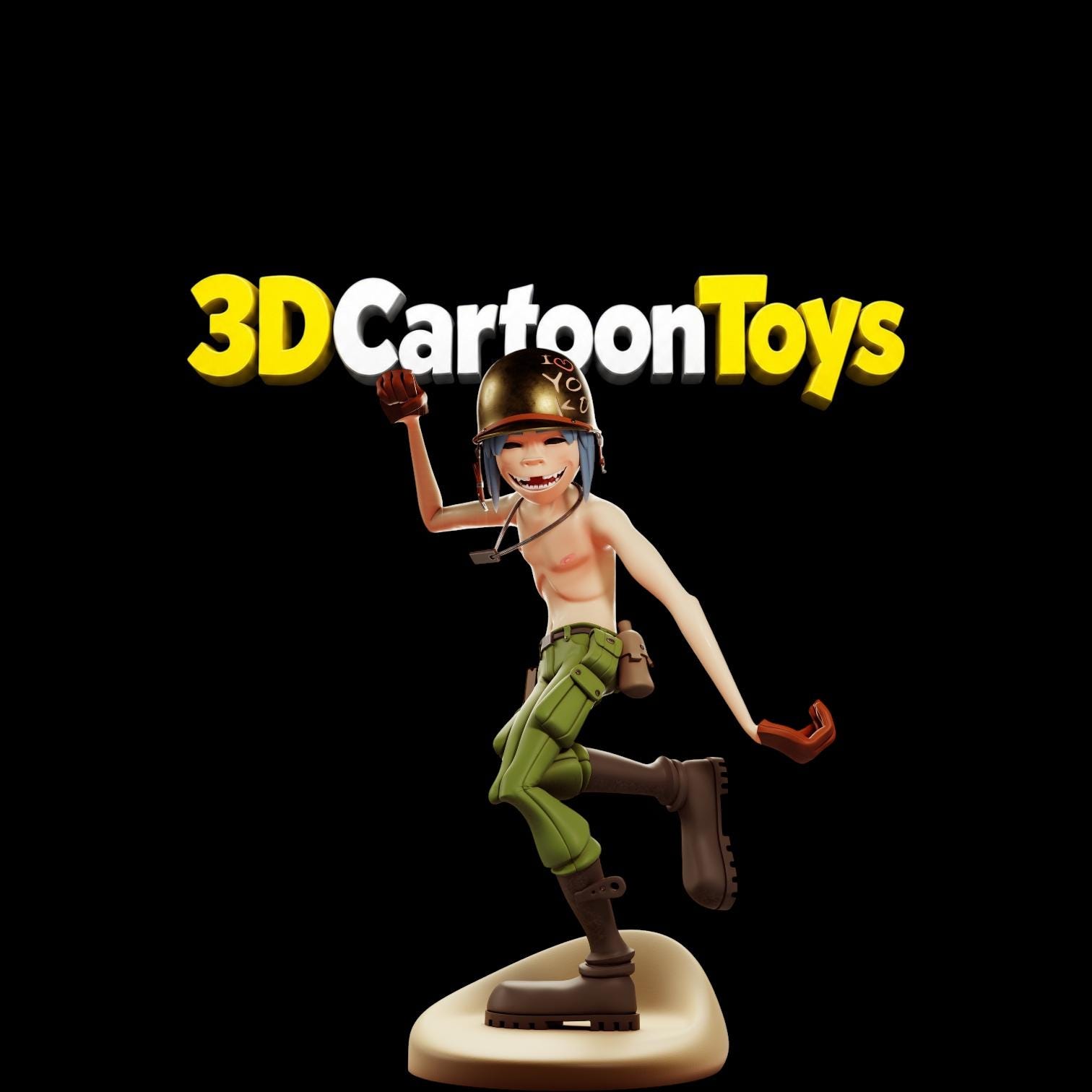 Gorillaz 2d - Etsy 日本