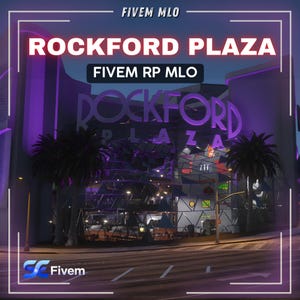 Rockford Plaza FiveM MLO | Rockford Shopping Mall | FiveM RP Plaza | City Mall Map